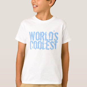 Camiseta 4.º aniversário do Gift World's mais legal do mu