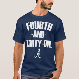 Camiseta 4.º e 31 ALABAMA 4.º e 31.º ALABAMA T