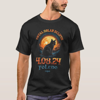 Camiseta 4 08 24 Eclipse Solar Total 2024 Toledo Ohio