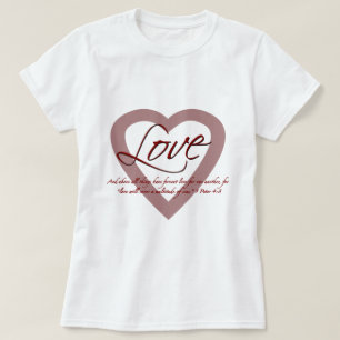 Camiseta 4:8 de Peter do amor 1