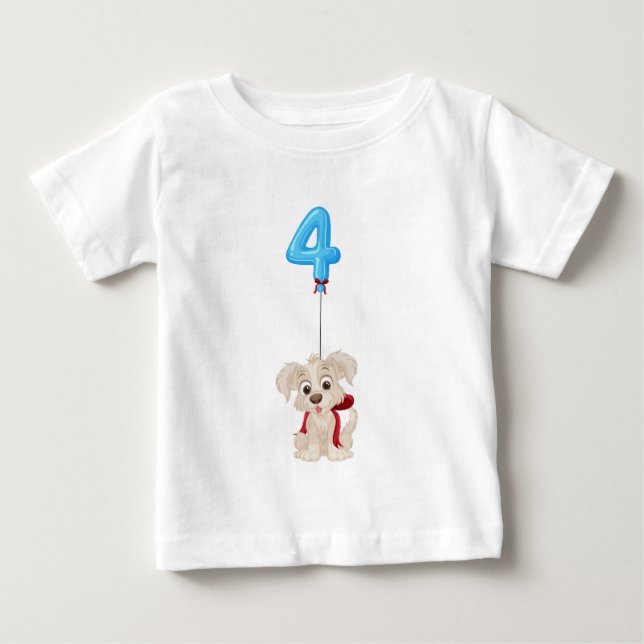 Camiseta 4 anos (Frente)
