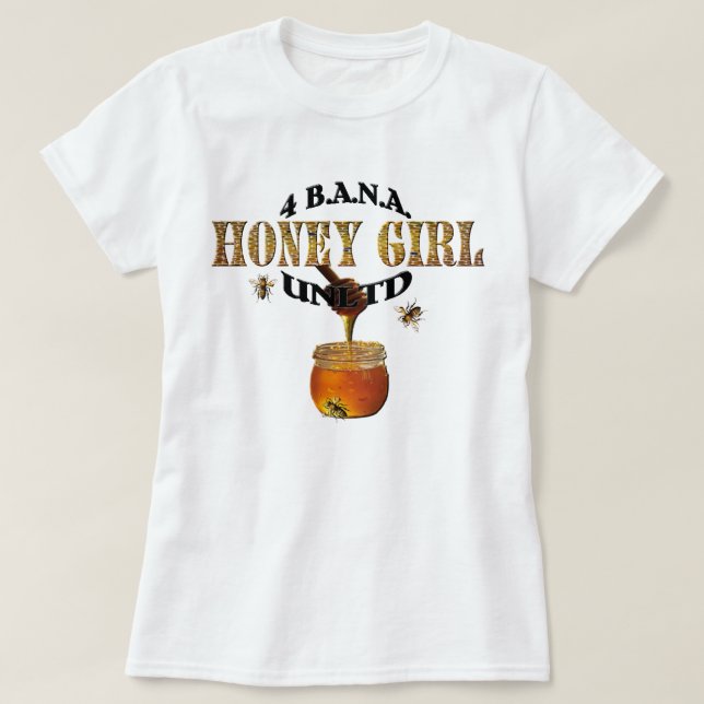 Camiseta 4 Banau Garota do Mel B (Frente do Design)