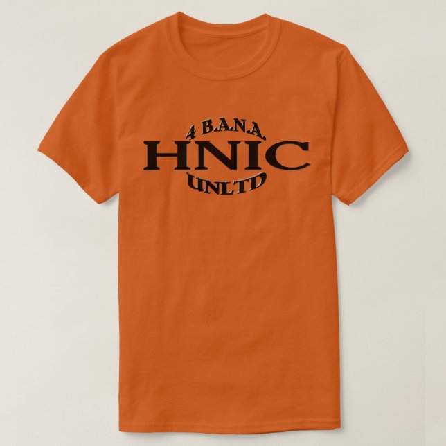 Camiseta 4 Banau HNIC B (Frente do Design)