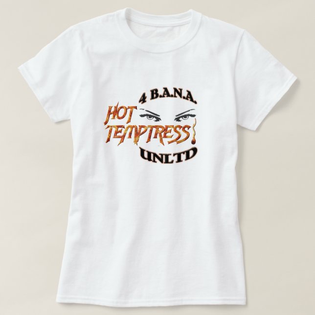 Camiseta 4 Banau Hot Temptress B (Frente do Design)
