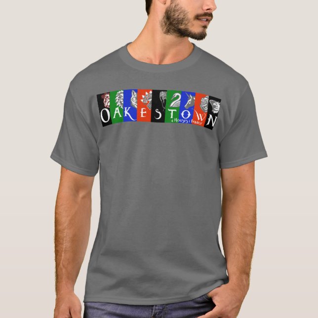 Camiseta 4 casas OakestownT-Shirt (Frente)