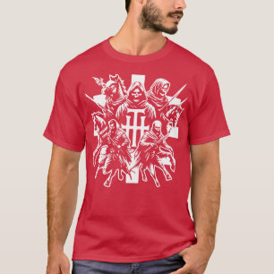 Camiseta 4 cavaleiros de apocalipse