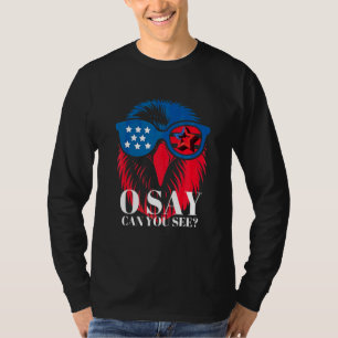 Camiseta 4 de julho América Patriótica Eua American Eagle