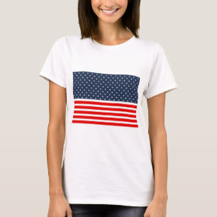 Camiseta 4 de julho bandeira americana