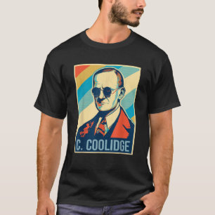 Camiseta 4 De Julho Calvin Coolidge Presidente Retro Patrio