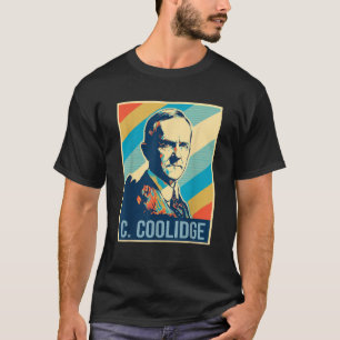 Camiseta 4 De Julho Calvin Coolidge Presidente Retro Patrio