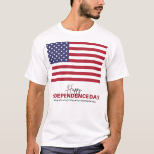 Camiseta 4 de Julho   Camisa da Bandeira dos EUA 