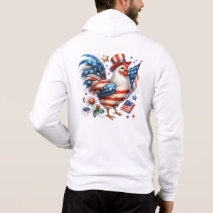 Camiseta 4 de julho Chicken Clipart-61531