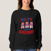 4 De Julho Com Os Meus Gnomos Gnomo Patriótico Ame