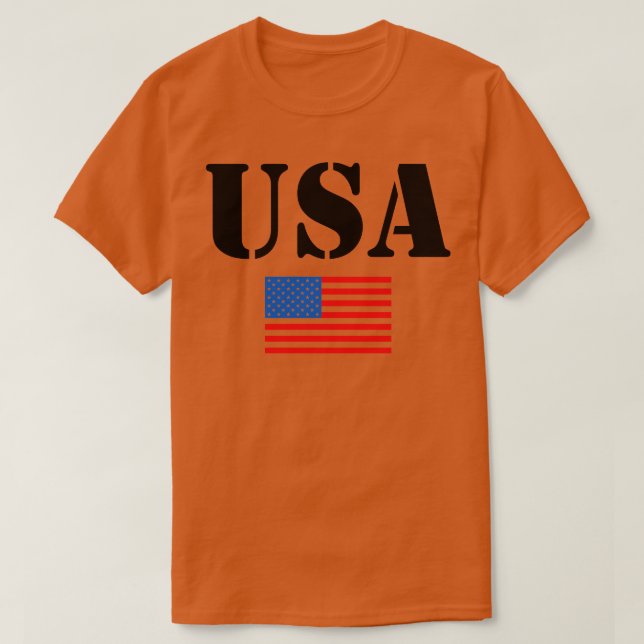 Camiseta 4 de julho de 1 (Frente do Design)