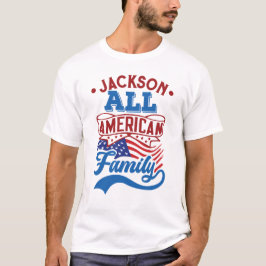 Camiseta 4 de julho de 2010 Todos os patrióticos da família