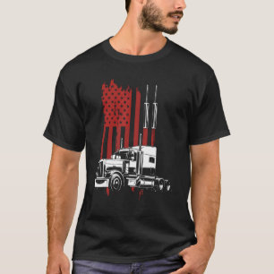Camiseta 4 de julho de 2010, US Flag Patriotic Truck Drive