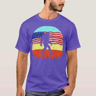 Camiseta 4 de julho de bigfoot