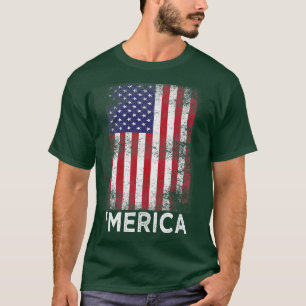 Camiseta 4 de julho de Merica