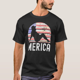 Camiseta 4 De Julho De Merica Fat Party Adulta Piada 3