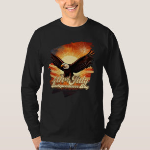 Camiseta 4 de julho - 🦅 de tributo à águia majestosa e aos