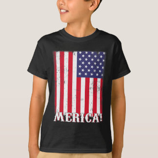 Camiseta 4 de julho de US American Flag Patriotic