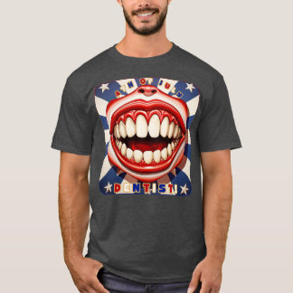Camiseta 4 de julho Dentist Smile