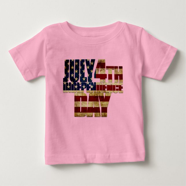 Camiseta 4 de julho Dia da Independência 002 (Frente)