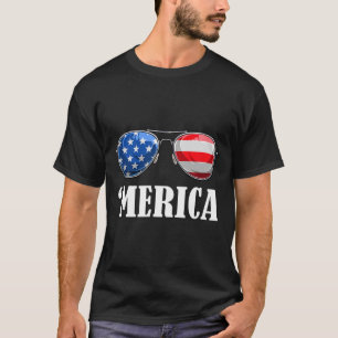 Camiseta 4 de julho Dia da Independência Americana Patrio