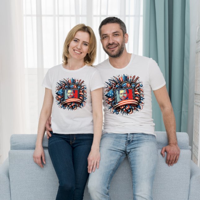 Camiseta 4 de Julho Dia da Independência JD Vance (Criador carregado)