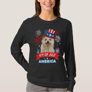Camiseta 4 De Julho Dia Patriótico Norwich Terrier Cão Inde