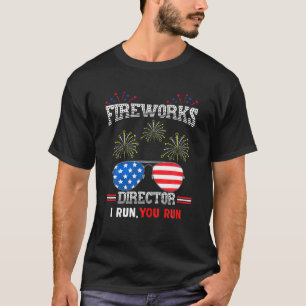 Camiseta 4 De Julho Diretor Técnico De Bombeiros Se Eu Exec