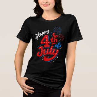 Camiseta 4 de Julho do 250º Aniversário das Mulheres