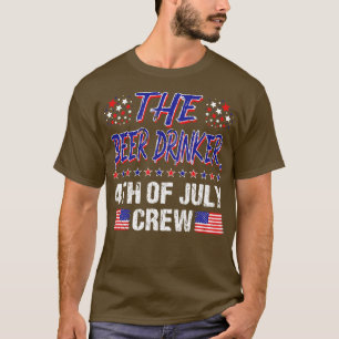 Camiseta 4 De Julho Equipe de Combinação Familiar 4