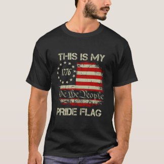 Camiseta 4 De Julho Este É Meu Orgulho Bandeira Usa Pat Ame
