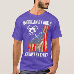 Camiseta 4 De Julho Flag American By Birn Machinist By