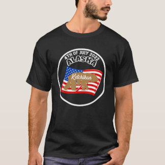 Camiseta 4 De Julho Ketchikan Alaska