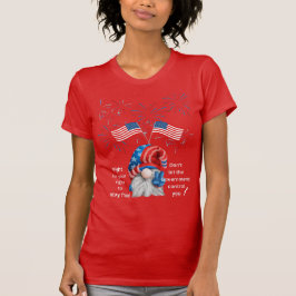 Camiseta 4 de Julho Lute Pelo Seu Direito