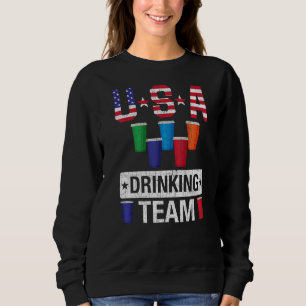 Camiseta 4 de julho Mulheres Homens Bandeira Americana Bebe