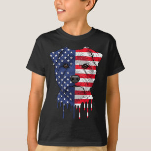 Camiseta 4 De Julho Norfolk Terrier Cachorro Bandeira Ameri