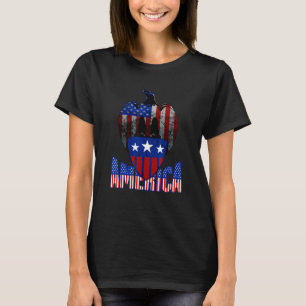 Camiseta 4 de julho Orgulho Águia América Patriótica Americ