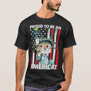 Camiseta 4 De Julho Orgulhoso De Ser Americano Fl Americano