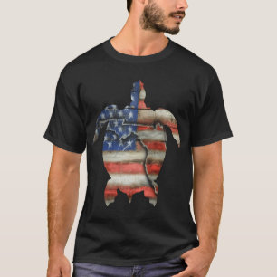 Camiseta 4 de Julho Pesca Bandeira dos EUA Bagre Pescaria P