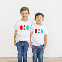 4 de julho "Popsicles Unisex"