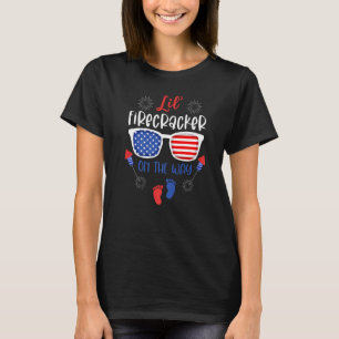 Camiseta 4 De Julho "Preguiçoso" Fogo De Lil