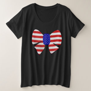 Camiseta 4 de julho Roupa América EUA Bandeira Patriótica R