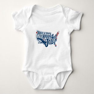 Camiseta 4 De Julho Seguro E Feliz