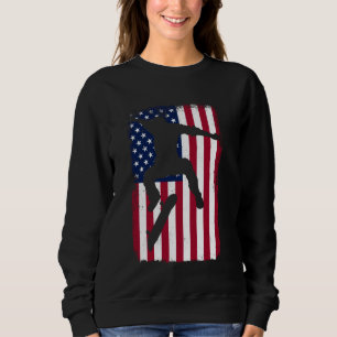 Camiseta 4 De Julho Skateboard Patriótica American Flag Ska