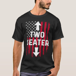 Camiseta 4 De Julho Sujo Para Homens Humor Adulto 2 Assento