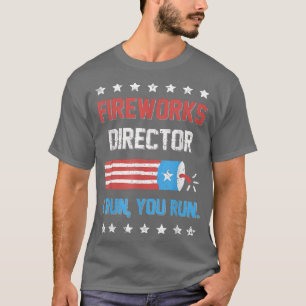Camiseta 4 De Julho Tee Fireworks Diretor Eu Lhe Lanço