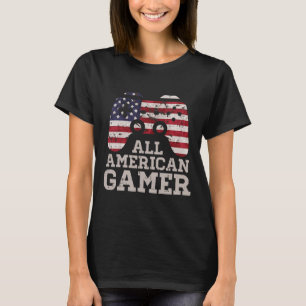 Camiseta 4 de julho Todos os Homens Patriotas Americanos Me